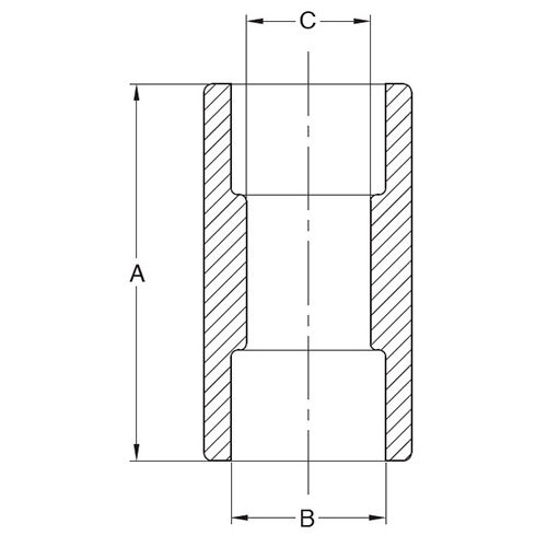 AAP Coupling Socket Weld - Stainless 316 - Picture 8 of 14