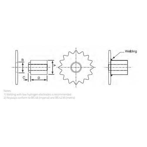 Weld Fit Hub VT Series - Imperial - Bild 7 von 9