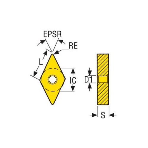 Turning Insert DNMA Insert Style - MR9 Grade TK1501 - Picture 12 of 12