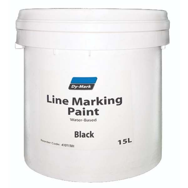 Dy-Mark Line Marking Paint Water Based Black 15L