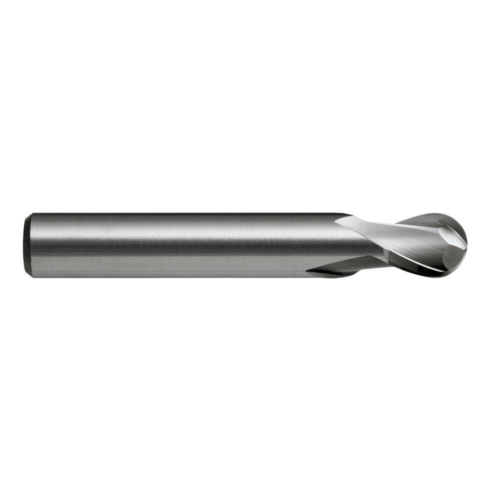 Sutton E452 Metric 2 Flute Ball Nose Slot Drill - Carbide VHM - Short - Picture 19 of 30