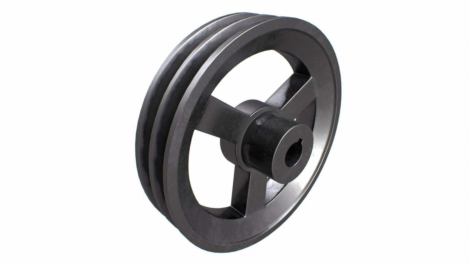 16 v belt shop pulley