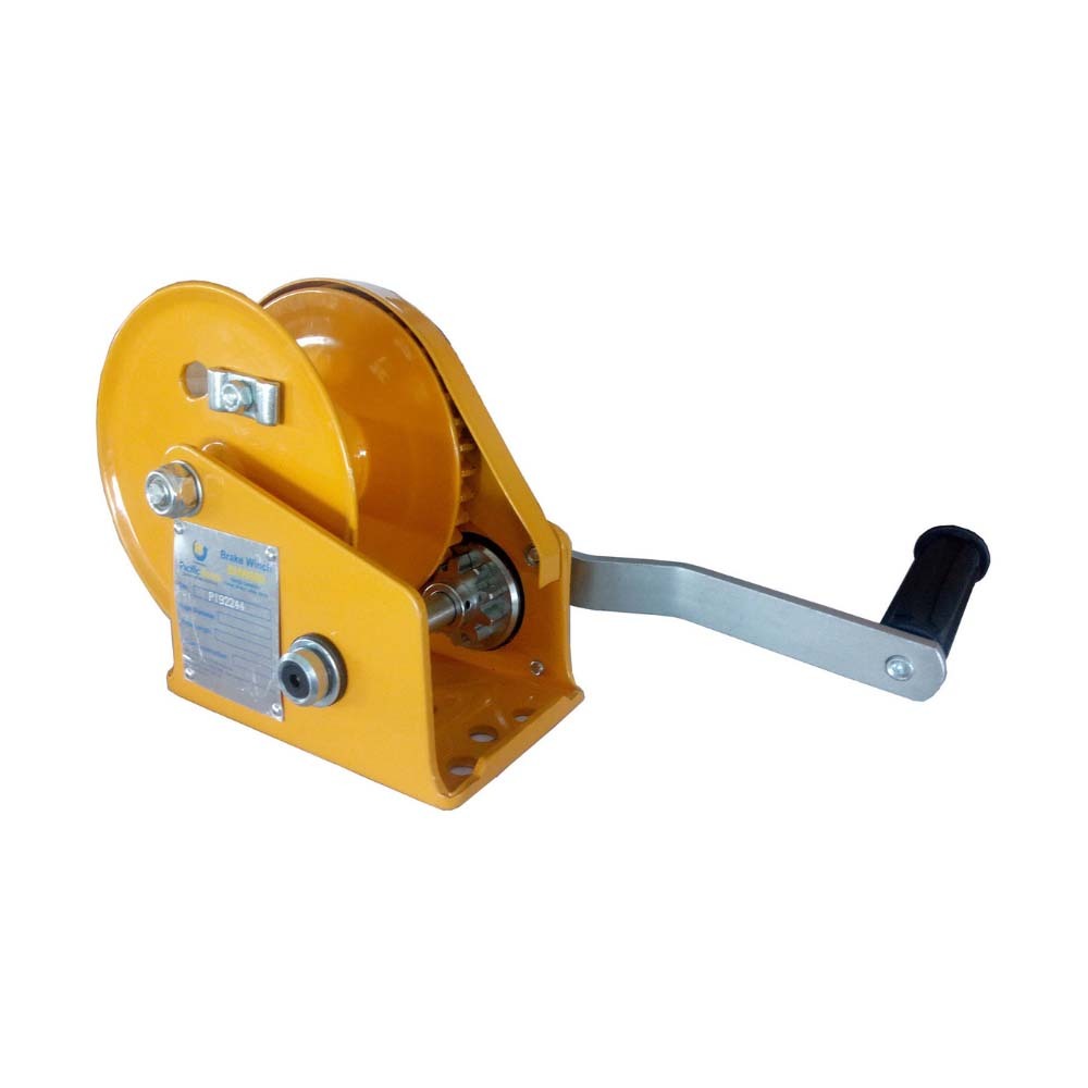 Pacific Hand Winch with Brake Manual Capacity 820kg / 1800 lbs