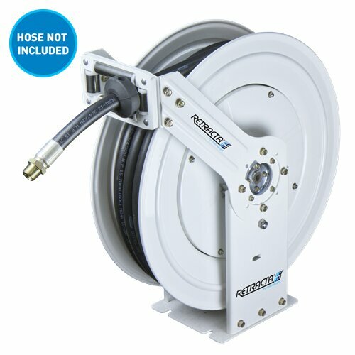 vidaXL Retractable Air Hose Reel Wall Mount Air Compressor Hose Reel 1/4