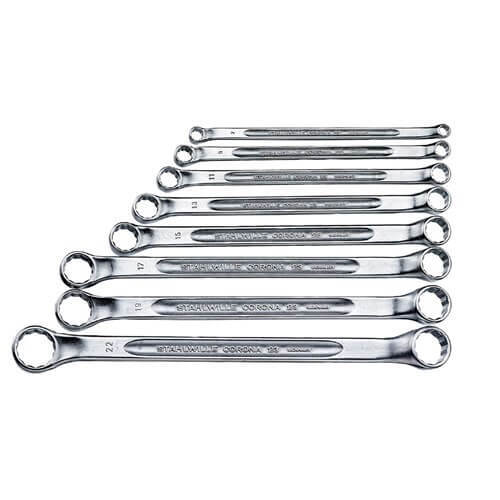 Stahlwille 17/5 5 Piece Ratcheting Combination Spanner Set 8-19mm in Tool  Roll | eBay