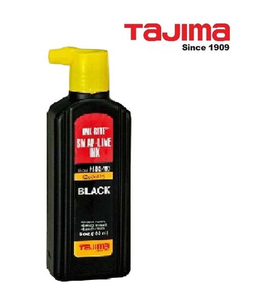 Tajima Ink-Rite Snap Line Ink Quick-Dry Black 180ml