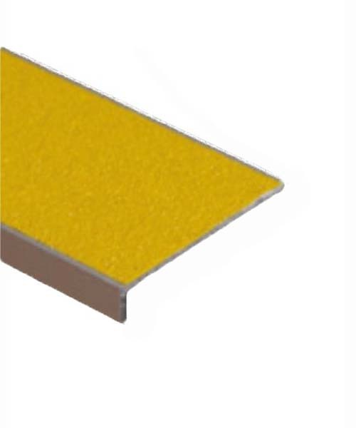 Brady SafeLine Step Safety Stair Edging - 10mm Extrusion 1200 x 55mm Yellow