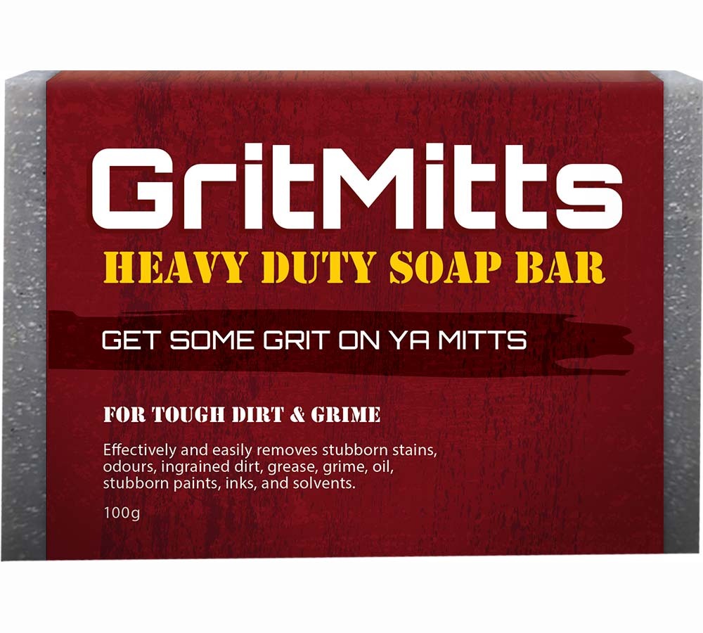 GritMitts Heavy-Duty Grit Soap Bar