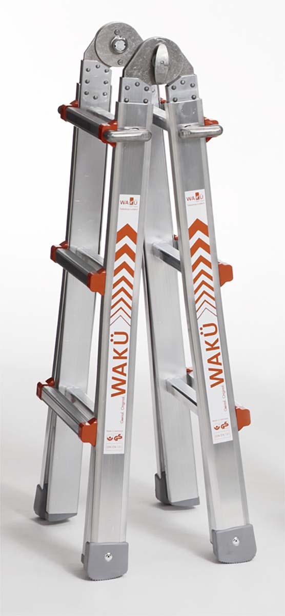 WAKU Telescopic Ladder TL10 Aluminium 1.02 3.10m Waku