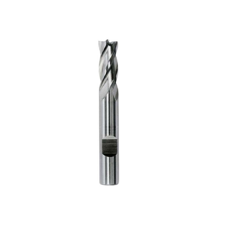 Bordo 20mm Long Flatted HSS Cobalt End Mill - 6070-20.00L