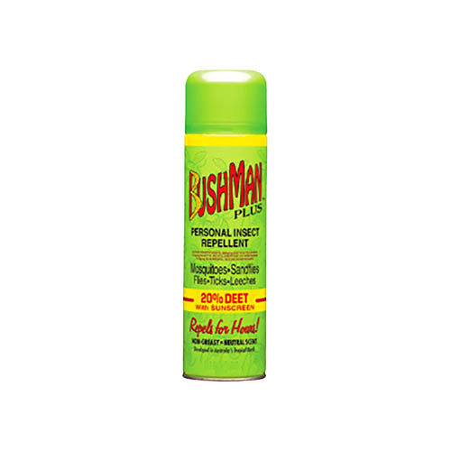 Bushman Plus Personal Insect Repellent Aerosol 20 Deet