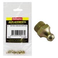 Champion C109-12 Grease Nipple Refill 10 x 1mm Straight - 4/Pack