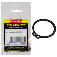 Champion C155-5 External Circlip 1/2" - 20/Pack