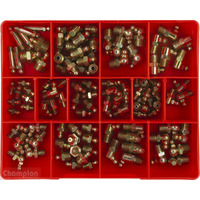 Champion CA108 Imperial Grease Nipple Assortment Kit, 113 Pieces