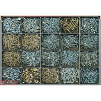 Champion CA1630 Self Tapping Screw Assortment Kit, 1680 Pieces