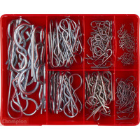 Champion CA1745 R-Clip 1/8" to 1" (Shaft Size) Assortment Kit, 124 Pieces