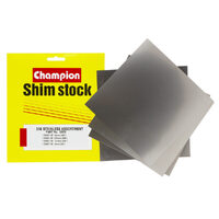 Champion CA36 Stainless Steel Shim 150mm x 150mm Sheet, 4 Pieces