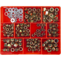 Champion CA360 UNF, UNC & Metric Nylon Lock Nut Assortment Kit