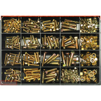 Champion CA370 UNC Set Screw, Bolt & Nut Assortment Kit, 370 Pcs