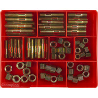 Champion CA96 Manifold Stud & Nut Assortment Kit - 80 Pieces