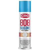 Pack of 6 - CRC Aerosol 808 Silicone Spray Multi-Purpose Enhancer, Lubricant & Protectant 330g
