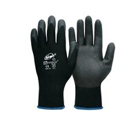 Pack of 12 - Ninja HPT GripX  Gloves Black, XS