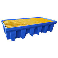 Accumax Double IBC Bunded Pallet 1000L Bund