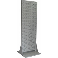 Ezylok Free Standing Rack FSR5/2 Double Louvred Panel With Plastics - 511009