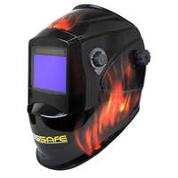 Set of 6 - Bosssafe Blaze Wide View Electronic Welding Helmet