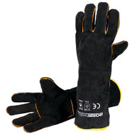 Pack of 12 Pairs - Bossweld 16" Black & Gold Welding Glove