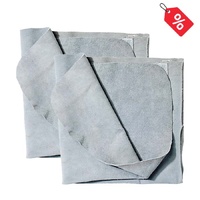 Pack of 2 - Bossweld 2.0m x 2.0m Leather Welding Blanket