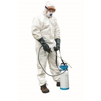Pack of 5 - Frontier Supersuit Type 4/ 5/ 6 Coverall White, Large