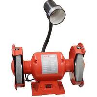 Grip® 200mm Bench Grinder with Lamp 550 Watt with 10Amp Plug