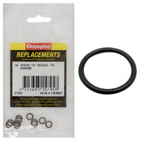 Champion C118-2 Viton O-Ring Imperial Refill 1/4" x 1/16" - 10/Pack