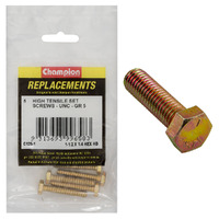Champion C125-1 1-1/2 x 1/4" UNC Set Screw , 5-Pack