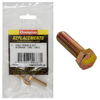 Champion C125-10 1-1/4 x 5/16" UNC Set Screw , 3-Pack