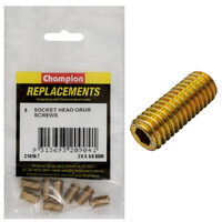 Champion C1416-7 BSW Grub Screw 3/8 x 5/8" - 8/Pack
