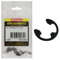Champion C1424-7 E-Clip Suits 5/32" Shaft - 50/Pack