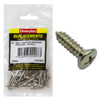 Champion C1630-4 Raised Head Combo/Slotted Screw 4.2 x 25mm - 50/Pack