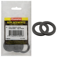 Champion C1680-16 Polypropylene Washer 1 x 1-1/2" - 10/Pack