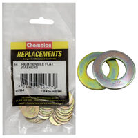 Champion C1755-4 Flat Washer High Tensile 7/16 x 59/64" x 16G - 25/Pack