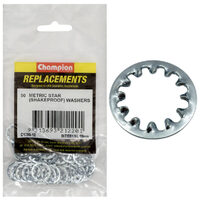 Champion C1780-12 Internal Star Shakeproof Washer 10mm - 50/Pack