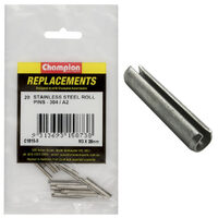 Champion C1815-5 Roll Pin Metric Stainless 3 x 26mm - 20/Pack