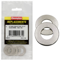 Champion C1830-9 Flat Washer Stainless Steel 5/8 x 1-1/4" - 5/Pack