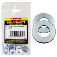 Champion C330-5 Flat Steel Washer M10 x 21 x 1.6mm- 30/Pack