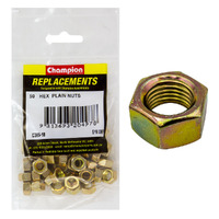 Champion C365-18 5/16" UNF High Tensile Hex Nut -  50/Pack