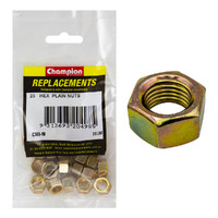 Champion C365-19 3/8" UNF High Tensile Hex Nut -  25/Pack
