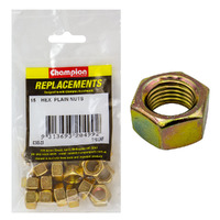 Champion C365-20 7/16" UNF High Tensile Hex Nut -  15/Pack