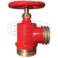 Dixon Fire Hydrant Landing Valve 3" Roll Grooved x 2-1/2" MFB DR Brass