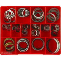Champion CA174 Bonded Seal Washer Metric Assortment Kit - 91 Pieces